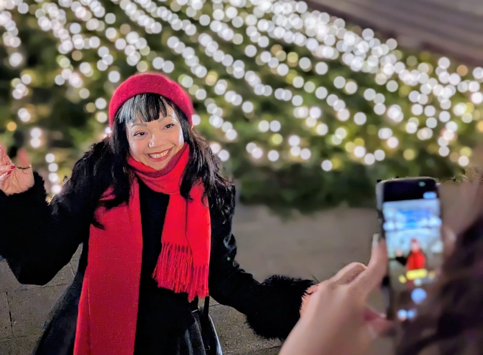 A photo of a photo moment