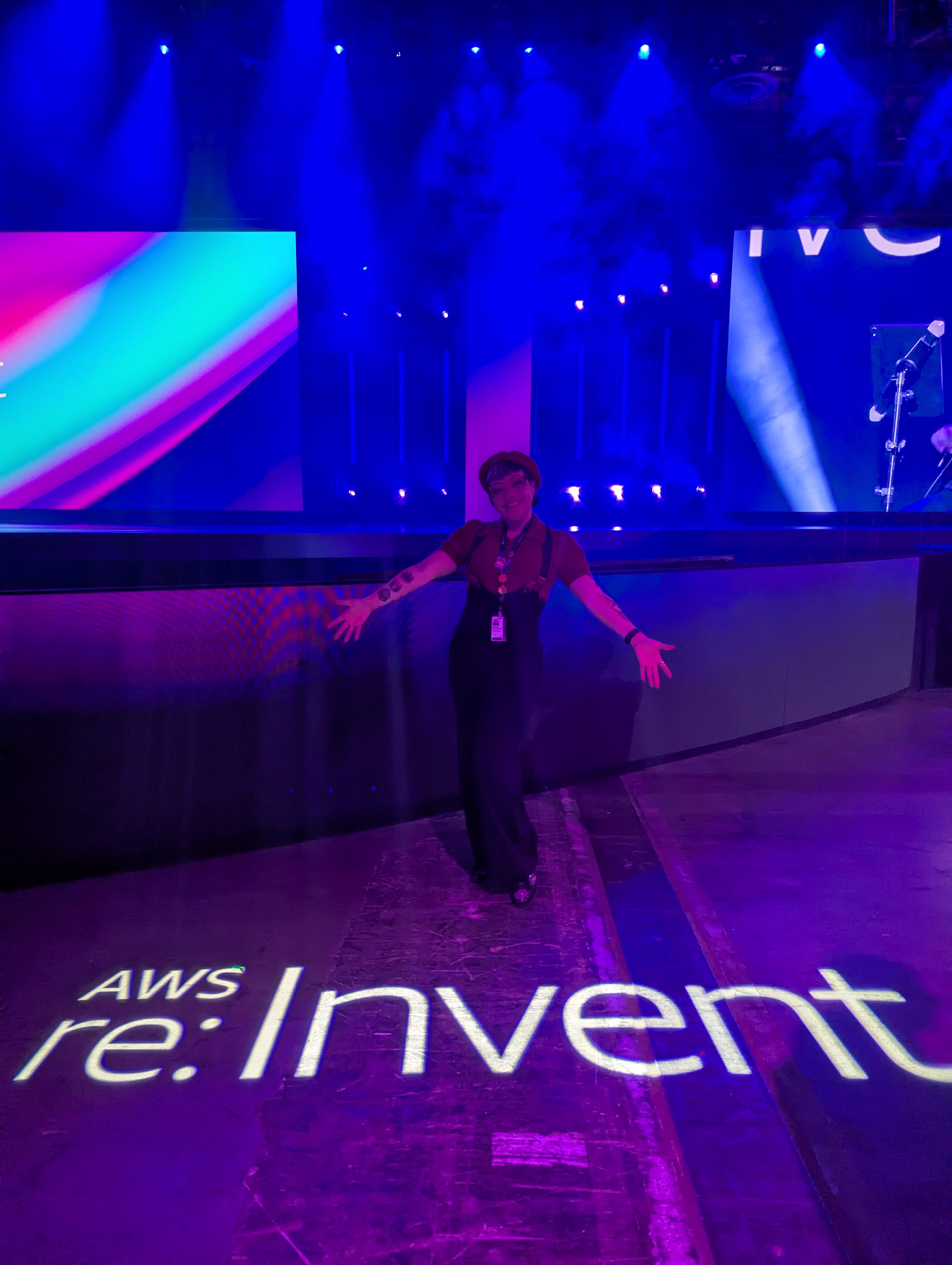 Me at re:Invent 2024