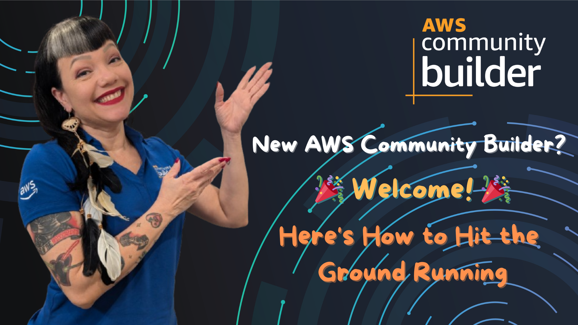 Welcome New AWS Community Builder Banner